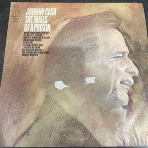 Vintage Johnny Cash The Walls of a Prison Vinyl 70